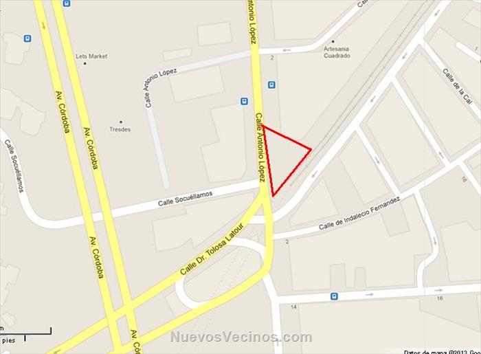 Ubicación del parque infantil